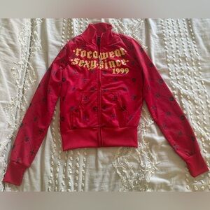 Vintage Rocawear Red Zip-Up jacket